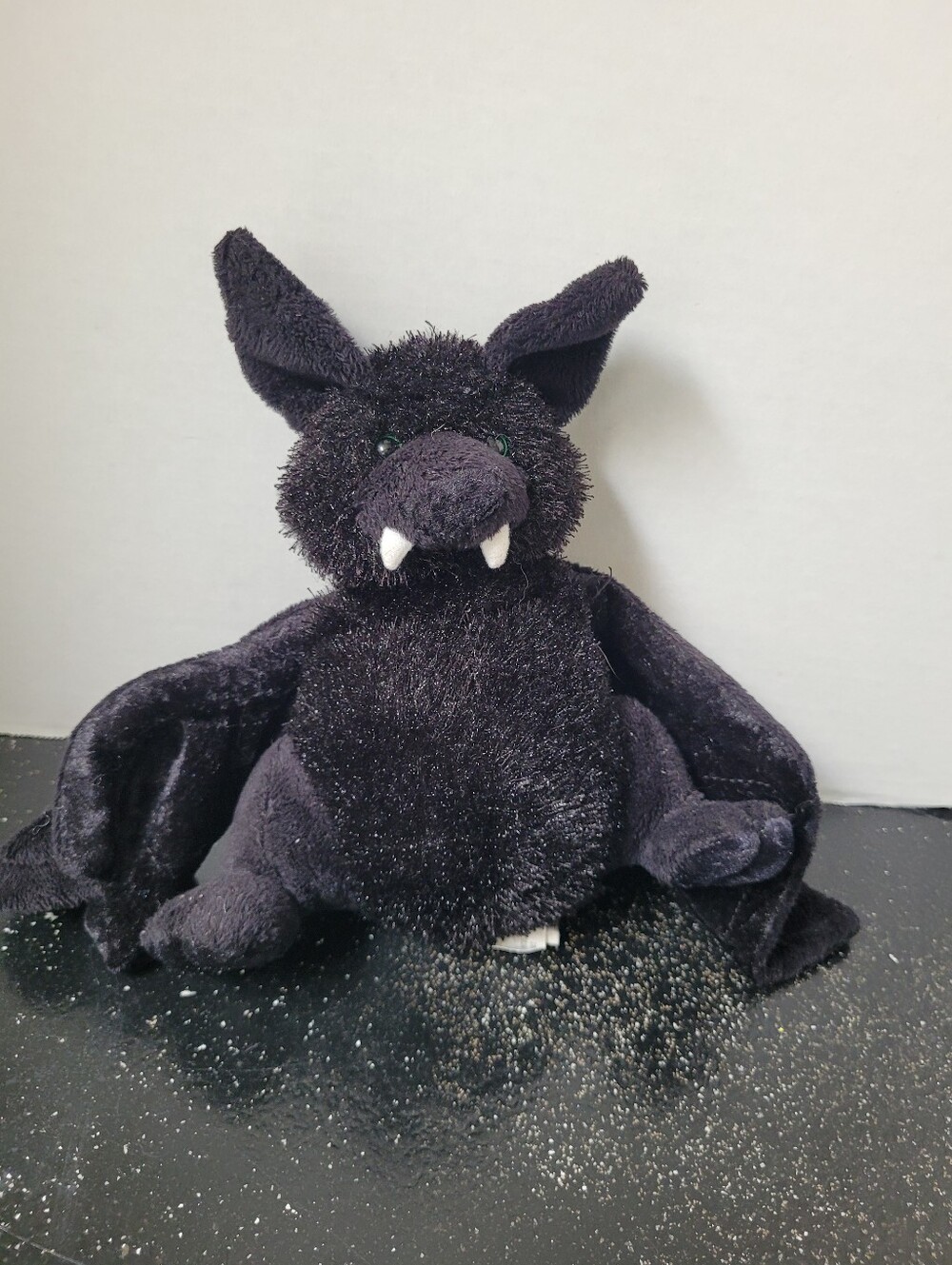 Ganz Plush Black Bat Stuffed Toy - Soft Kids Plushie
